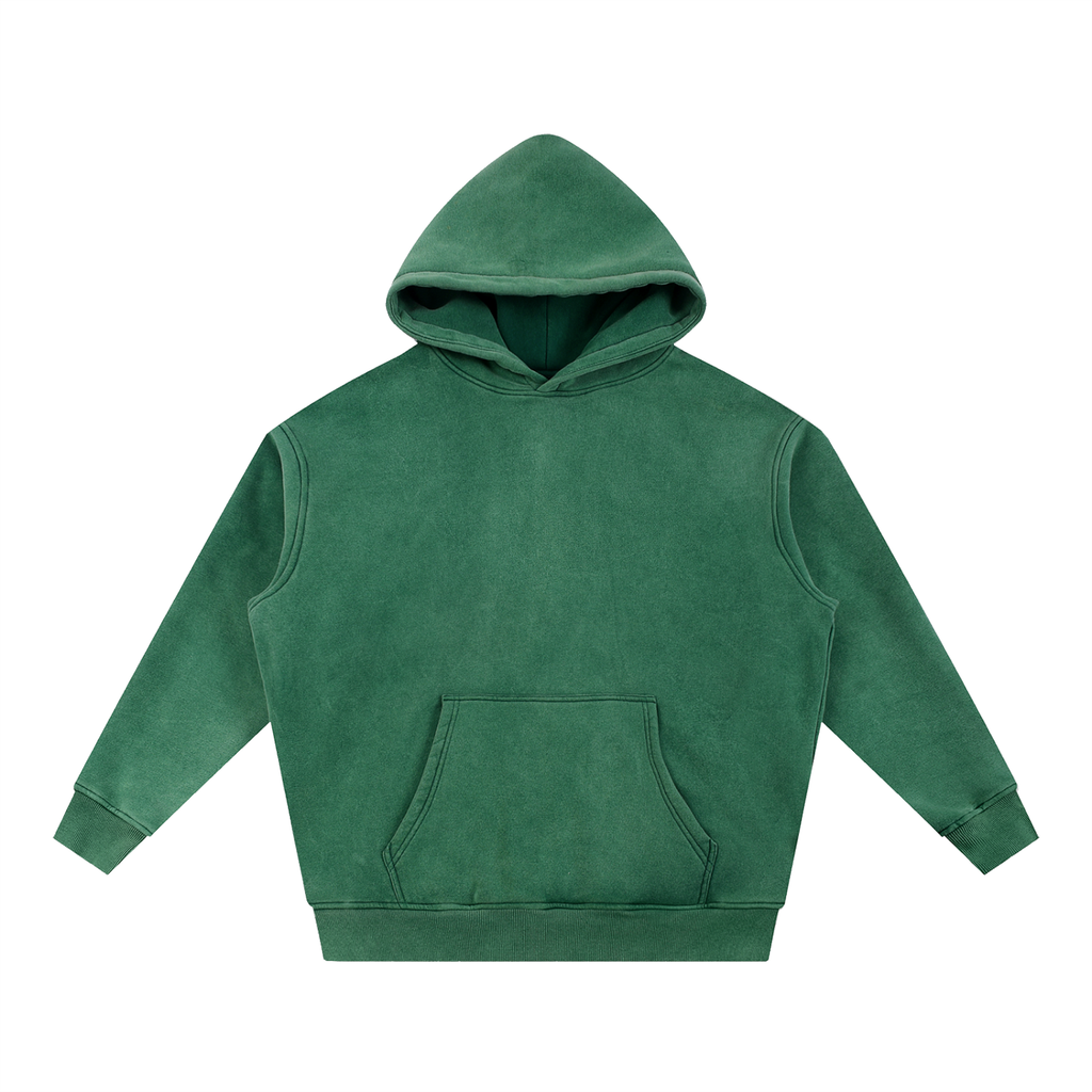 HEART&FAITH Wash Fleece Oversize Hoodie - Dark Colors