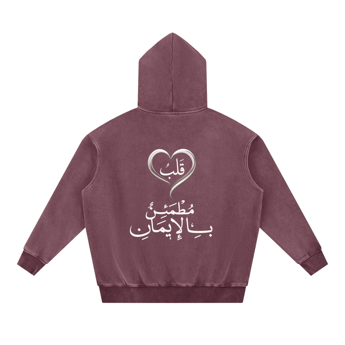 HEART&FAITH Wash Fleece Oversize Hoodie - Dark Colors