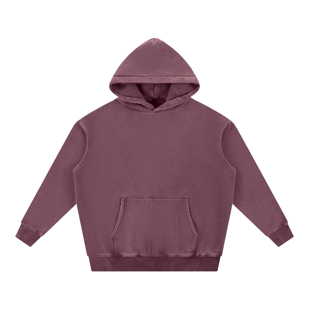 HEART&FAITH Wash Fleece Oversize Hoodie - Dark Colors